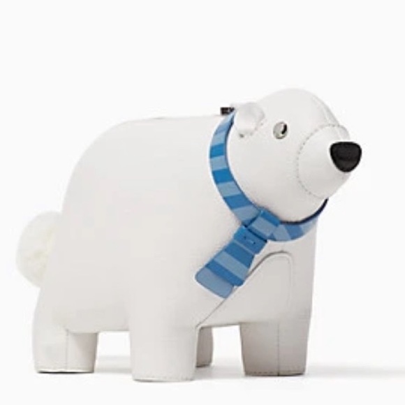 kate spade Handbags - NWT Kate Spade Polar bear white crossbody bag